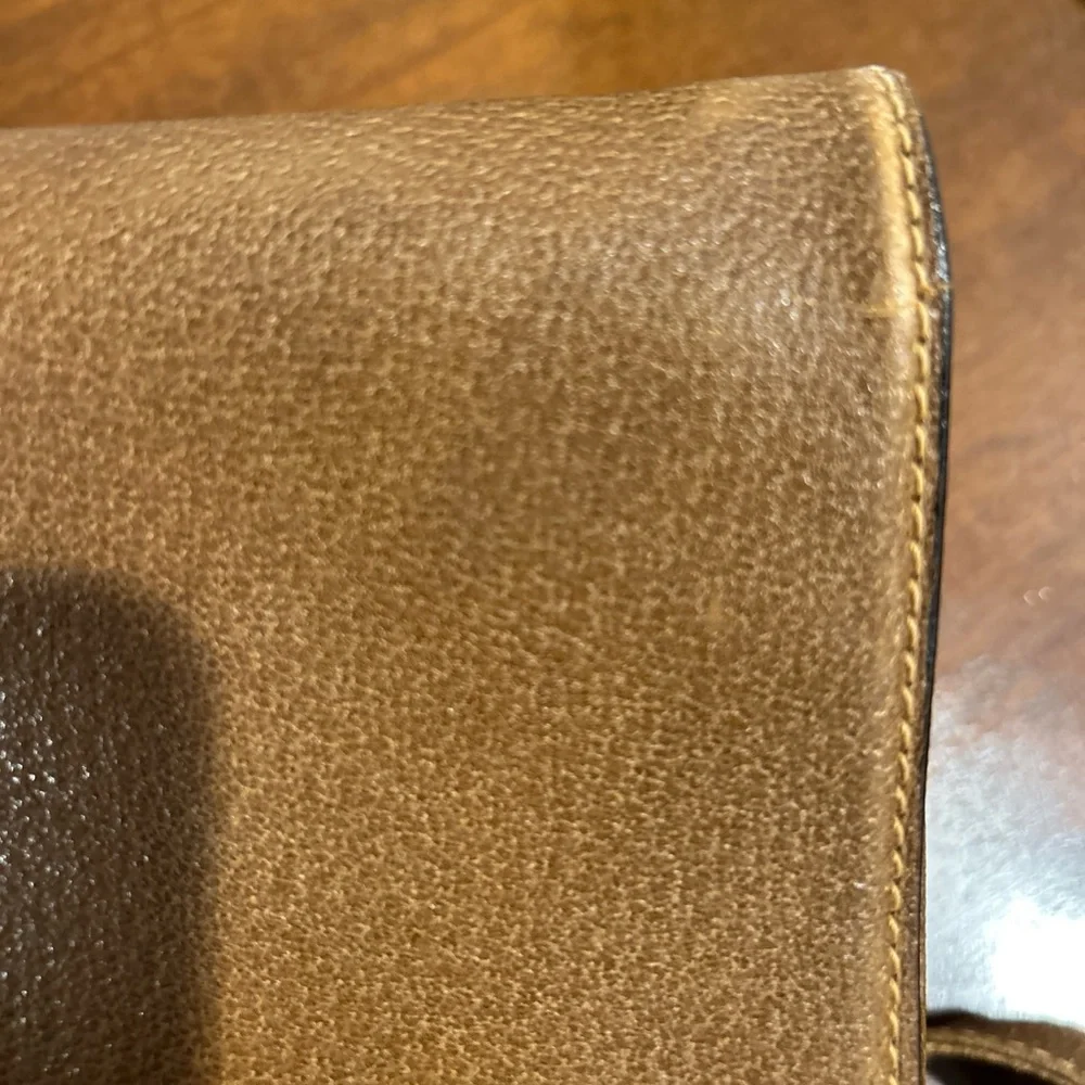 Gucci Vintage Leather Laptop Bag